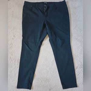 Joe Boxer Plus Size Black Jeans